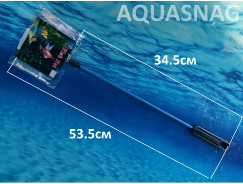 Фото Сачок 10" (18.5*26)см, дл 53.5см  з жорсткою ручкою aquasnag.com