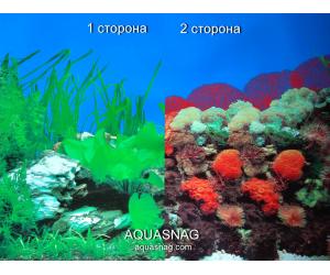 Фон для аквариума двухсторонний, высота 60cм(9003-9001), цена за 15м
