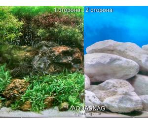 Фон для акваріума щільний двосторонній (199), висота 60см, ціна за 10см