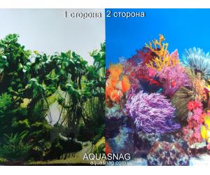 Фон для аквариума плотный двухсторонний, высота 40cм(8002-8001), цена за 10см