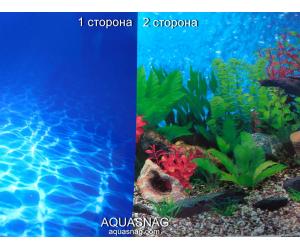 Фон для акваріума щільний двосторонній, висота 50см(9063-9019), ціна за 10см