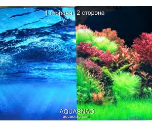 Фон для аквариума плотный двухсторонний, высотой 40cм(8008-8007), цена за 10см