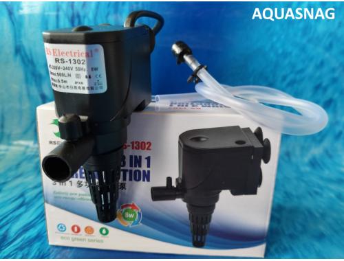 Фото Головка RS-1302, 500л/ч, 8W, Hmax-0.5m, от 50л до 150л воды Смотреть