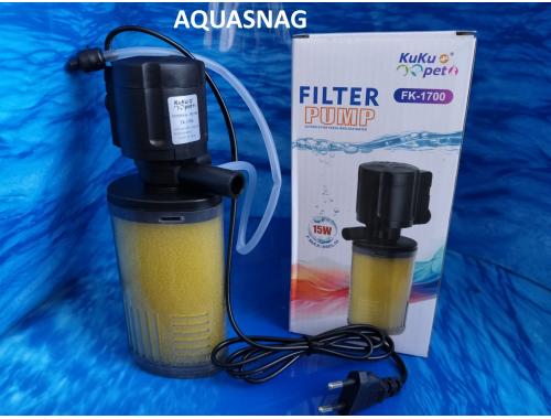 Фото Фільтр FK 1700 до 200л, 880L/H, 15W KuKu pet Купить