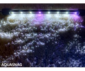 Подводная светодиодная лампа 28.5см, розовая с белым, 30LED