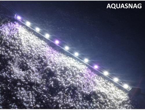Фото Подводная светодиодная  лампа 38.5см, розовая с белым, 40 LED, Купить
