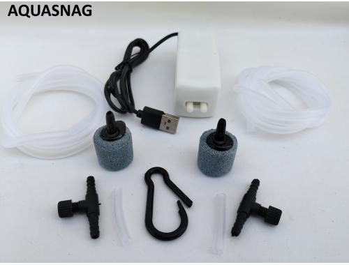 Фото Компресор USB до 500л, двоканальний Купить