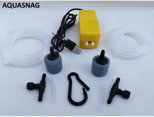 Фото Компресор USB до 500л, двоканальний Смотреть