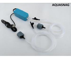 Компресор USB до 500л, двоканальний