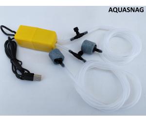 Компресор USB до 500л, двоканальний