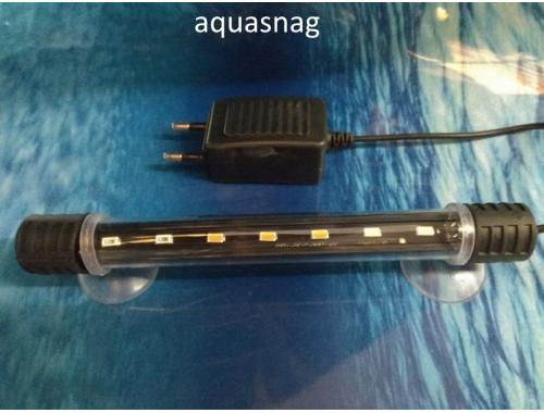 Фото Подводная светодиодная  лампа 18.5см, трехцветная, 20 LED Смотреть