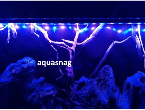 Фото Подводная светодиодная  лампа 98.5см, розовая с голубым 100 LED Смотреть