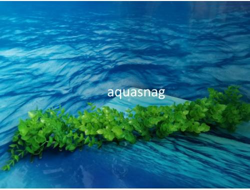 Фото Смужка килимок (40 * 5.5 * 7) см, лист світло зелений, (2*13) aquasnag.com