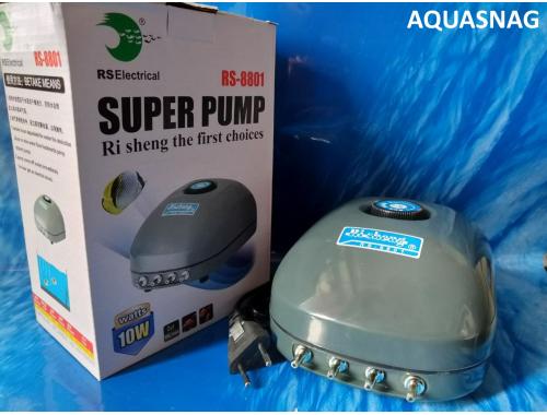 Фото Компресор RS 8801 (10Вт, 10 L/min) 4-х канальний з плавним регулюванням aquasnag.com