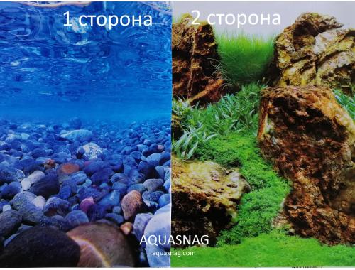 Фото Фон для аквариума  плотный двухсторонний, высота 30cм(00117), цена за 10см Смотреть