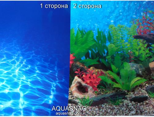 Фото Фон для аквариума плотный двухсторонний, высота 50cм(9063-9019), цена за 10см Купить