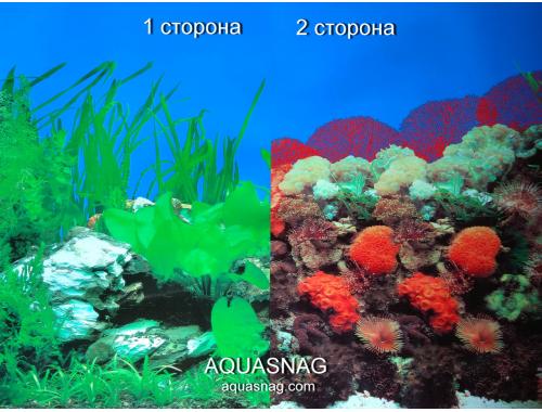 Фото Фон для аквариума плотный двухсторонний, высота 60cм(9003-9001), цена за 10см Купить