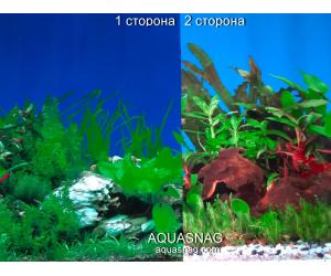 Фон для аквариума плотный двухсторонний, высота 60cм(9003-9059), цена за 10см