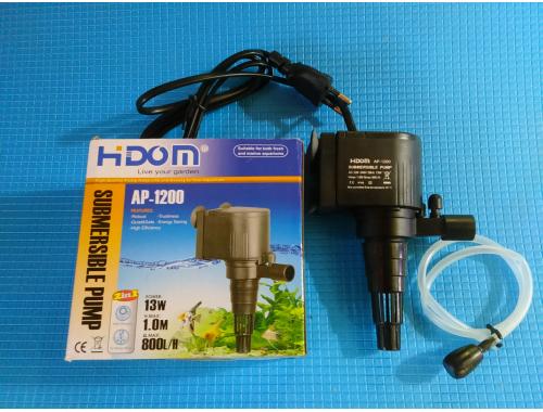 Фото Головка HiDom AP-1200, 800л/год,13W, Hmax-1.0 m, від 100л до 250л води Купить
