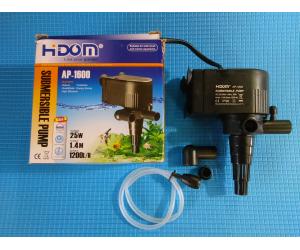 Головка HiDom AP-1600, 1200л/ч, 25W, Hmax-1.4m, от 200л до 350л воды.