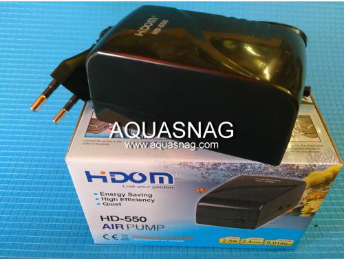 Компресор HIDOM HD-550, 2.4 л/хв, 2.5 Вт, 0.014 Мра